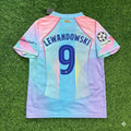 Barcelona Home Miami Sunset New Season 2026 Jersey – Robert Lewandowski – Back View