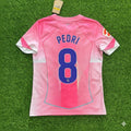 Barcelona Home Pink New Season 2026 Jersey – Pedri – Back View