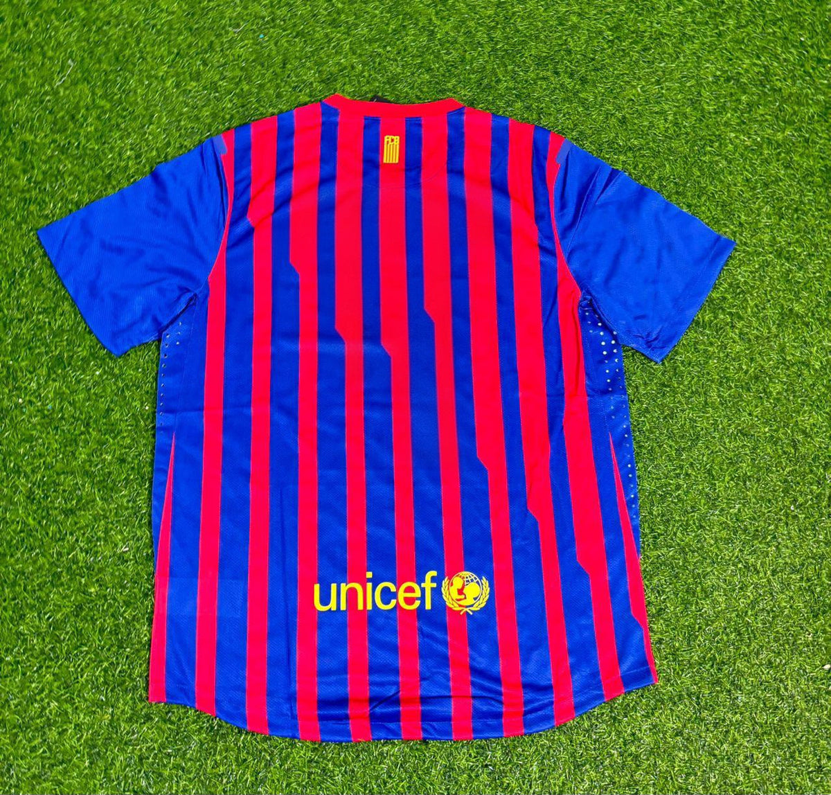 2011/12 Barcelona FC Retro Home Football Jersey – Front View