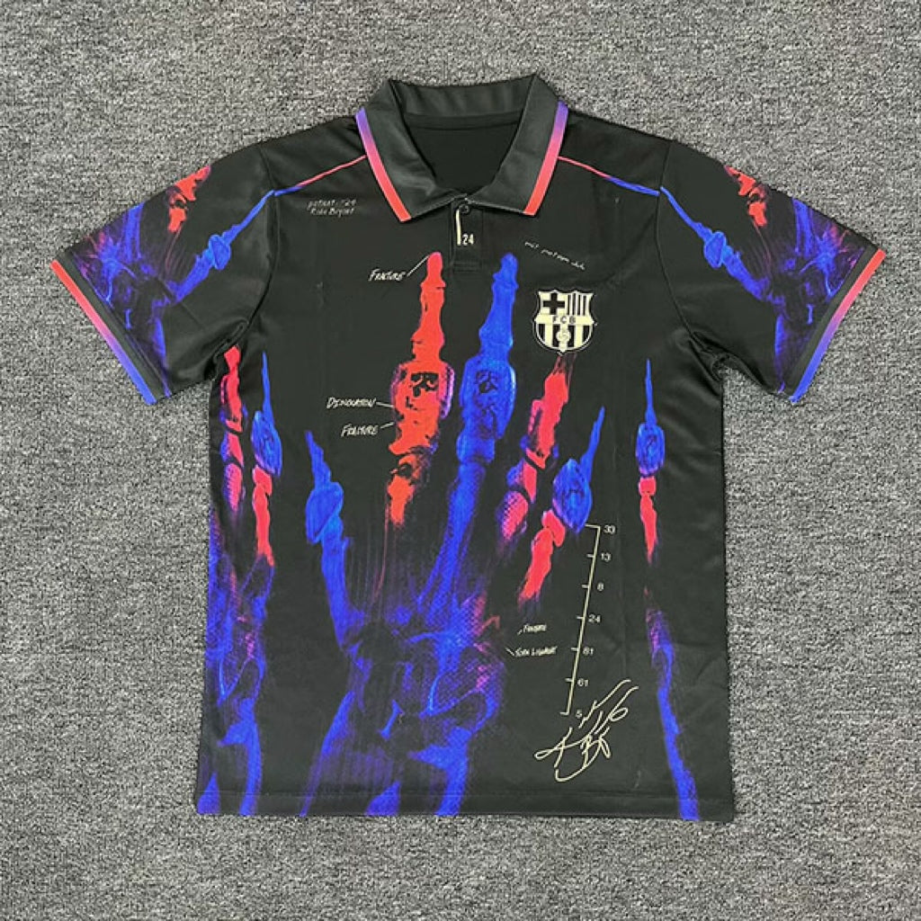 Barcelona New Polo Neck Polokragen Tshirt Special Edition Edition 4 – Back View