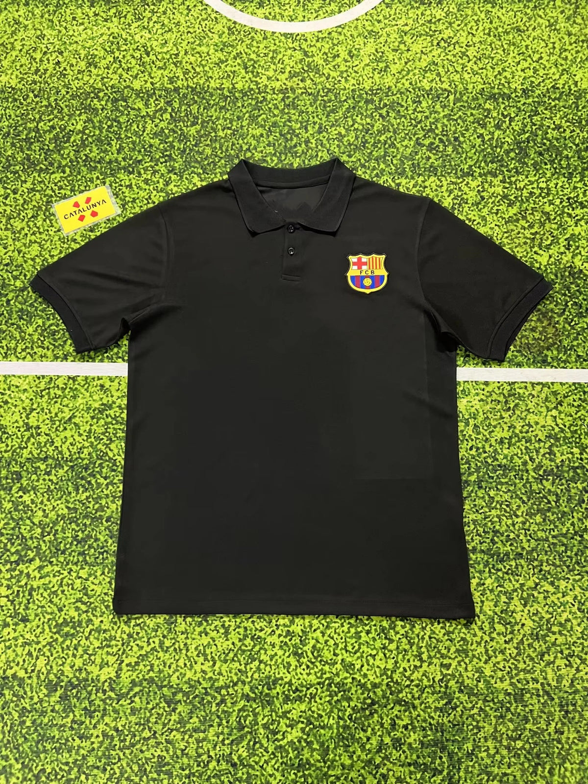 Barcelona New Polo Neck Polokragen Tshirt Special Edition Edition 2 – Back View