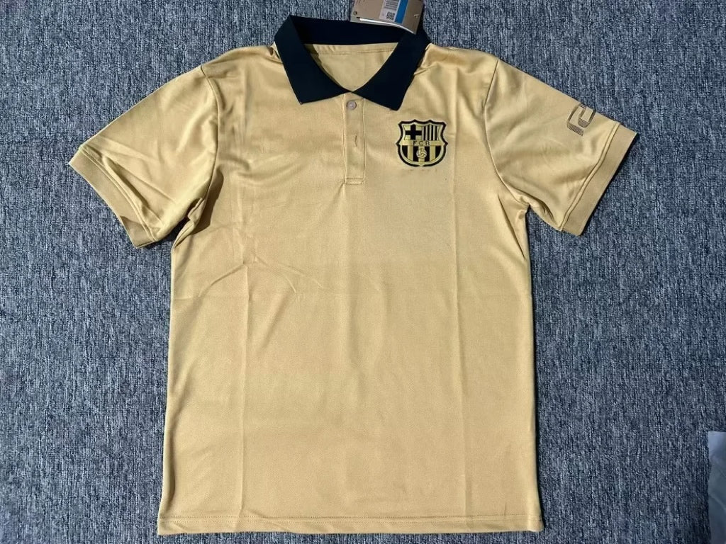 Barcelona New Polo Neck Polokragen Tshirt – Back View