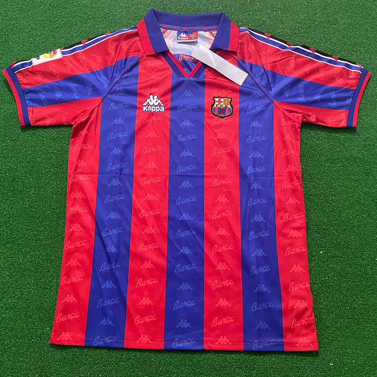 Pedri Barcelona 1996 1997 Retro Jersey – Front View