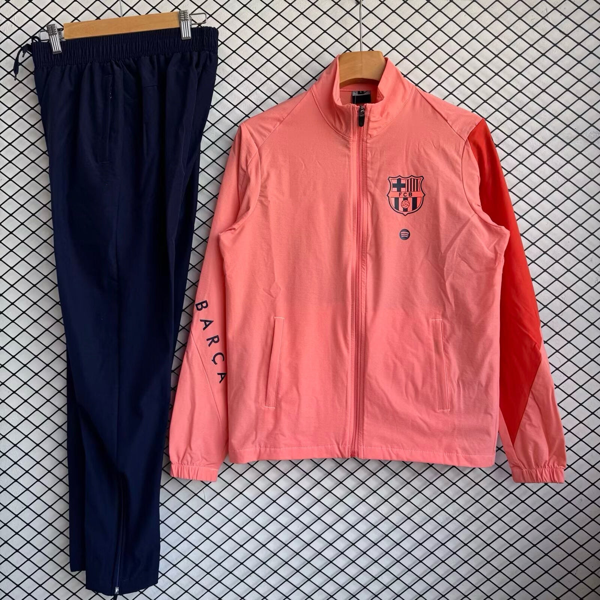 2025/26 Barcelona Tracksuit Windbreaker Jacket Pants Special Edition – Back View