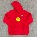 Barcelona - Hoodie Winter Fleece- Football Kapuzenpullover Paradise Edition – Back View
