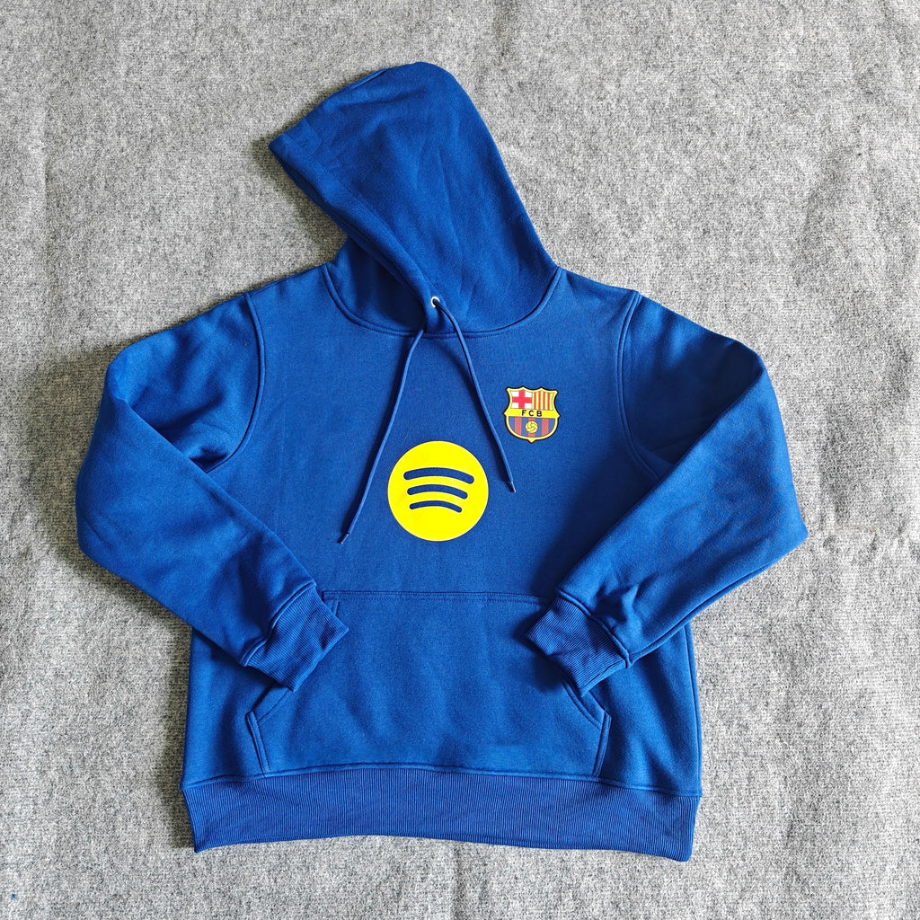 Barcelona - Hoodie Winter Fleece- Football Kapuzenpullover Paradise Edition – 8