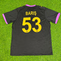 Baris Alper Yilmaz Galatasaray 2026/2027 New Season Away Black Football Jersey – Back View