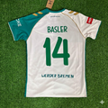 Werder Bremen Anniversary Jersey – Mario Basler – Back View