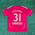 2011/13 Bastian Schweinsteiger #31 Bayern Munich Football Jersey – Back View