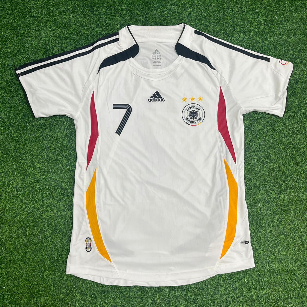 2006 Germany World Cup Bastian Schweinsteiger Retro Football Jersey – 4