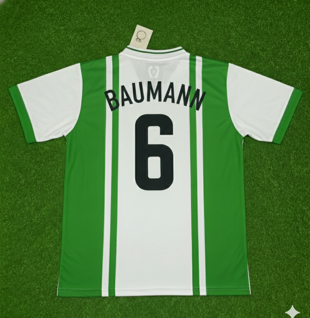Frank Baumann Werder Bremen Retro Fußballtrikot Kit Jersey – Back View