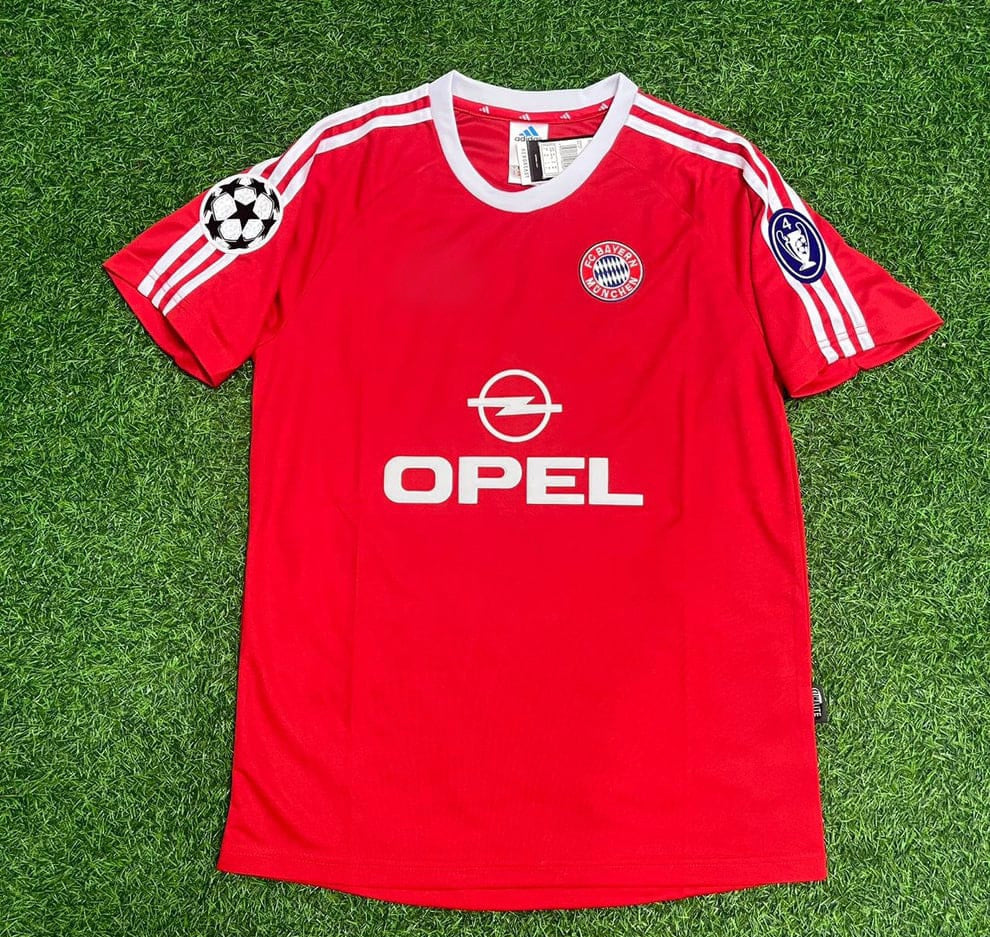 Bayern Munich 2000-2001 Retro Jersey |Kit| – FC – Back View