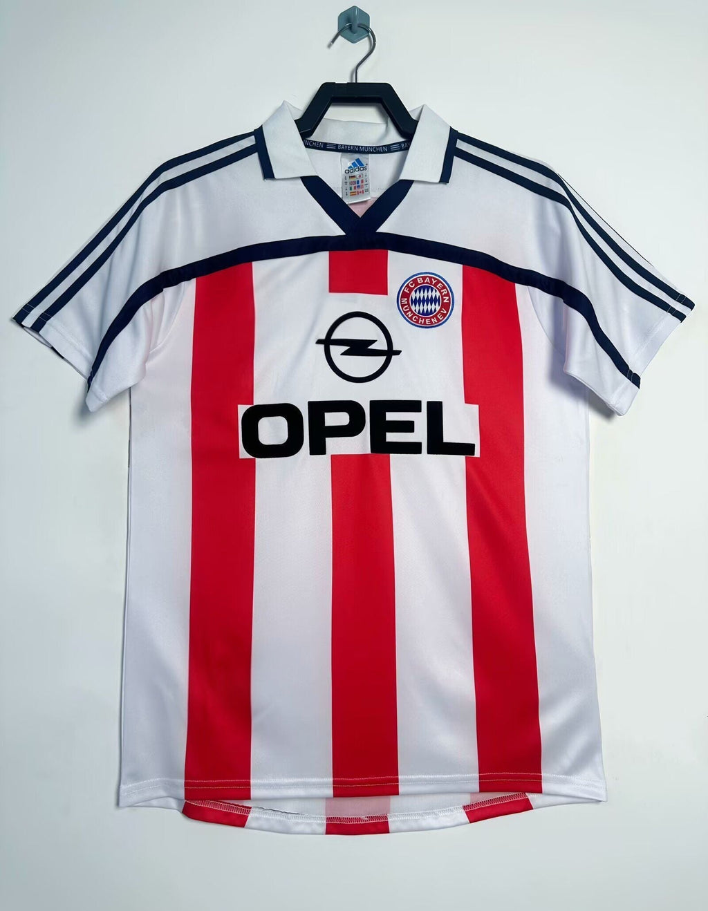 Bayern München 2000–2002 Saison Auswärts Retro – FC – Back View