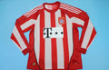 Bayern München 2010/11 Saison Langarm Heim Retro – FC – Back View