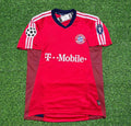Bayern München 2002/2003 Season Home Red Retro Jersey – FC – Back View