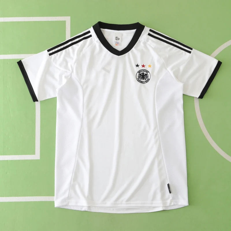 Germany Deutschland 2002 Season Germany Home Retro – Back View