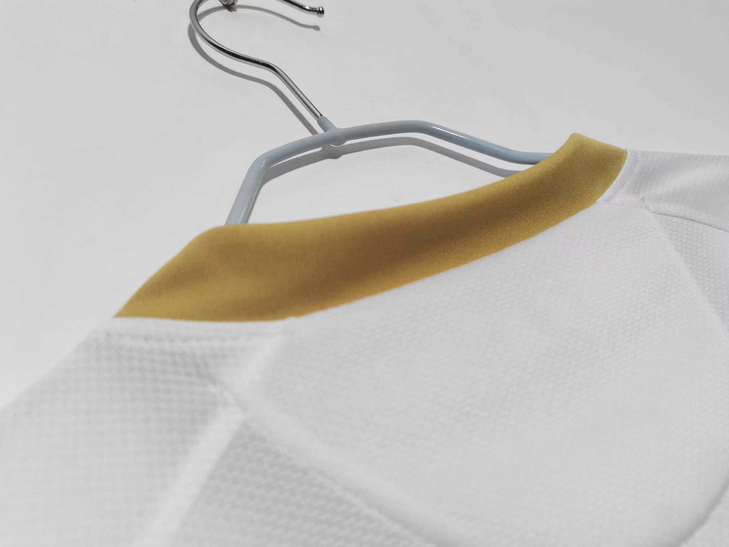 Manchester United 2006-2007 Season Away White Retro  Football Jersey Trikot Maillot V4
