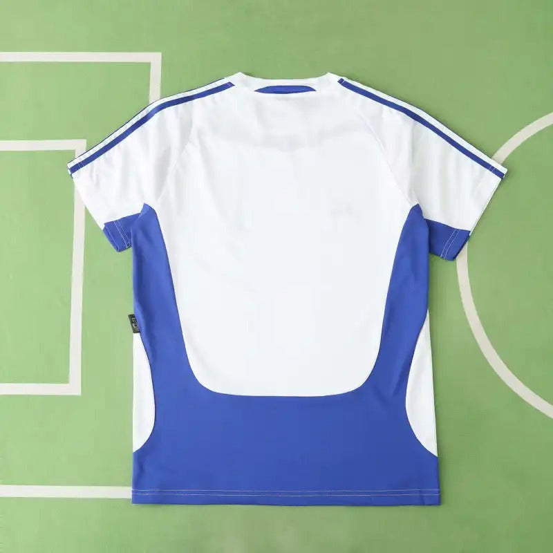 Greece EURO 2004 Final White Retro Home Kit Jersey – Front View