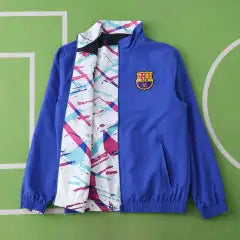 Barcelona 2025-26 Both Sides New Season Windbreaker Windjacke – Detailed View