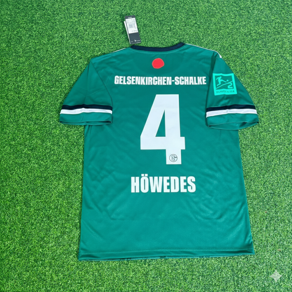 Schalke 04 Gelsenkirchen Special Edition Football Jersey – Benedikt Höwedes – Detailed View
