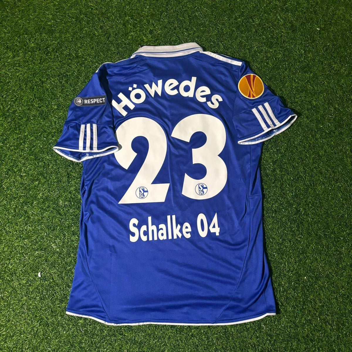 2011/12 Benedikt Höwedes Schalke 04 Retro Fußballtrikot Jersey – Back View