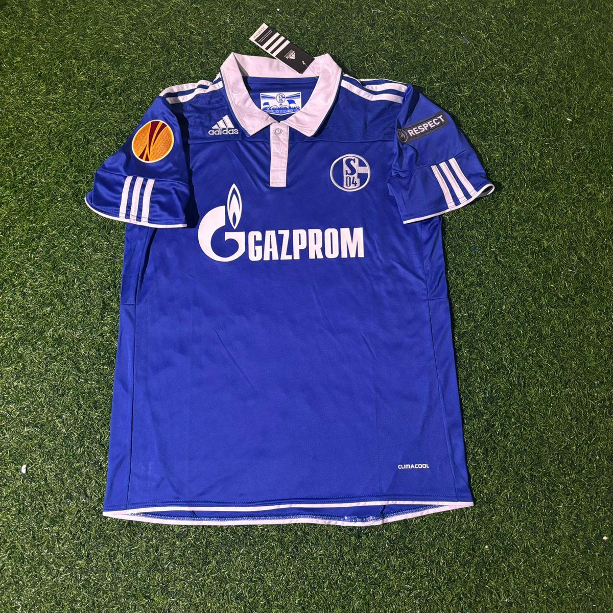 2011/12 Benedikt Höwedes Schalke 04 Retro Fußballtrikot Jersey – Front View