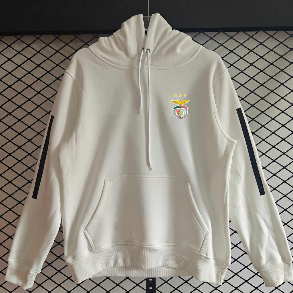 Benfica - Hoodie Winter Fleece- Football Kapuzenpullover Special Edition – Detailed View