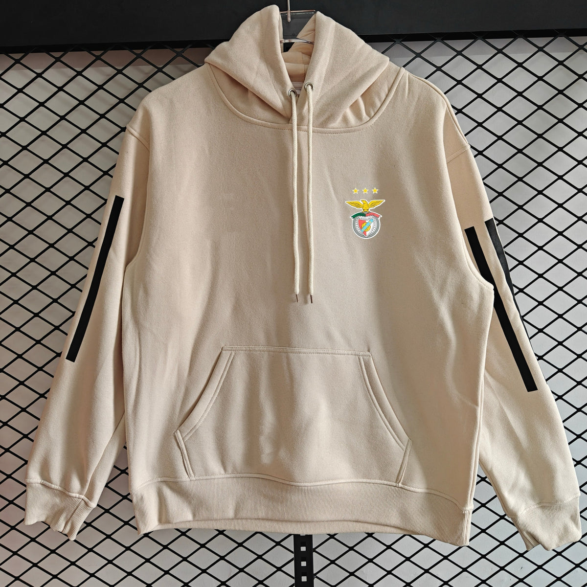 Benfica - Hoodie Winter Fleece- Football Kapuzenpullover Special Edition – Back View