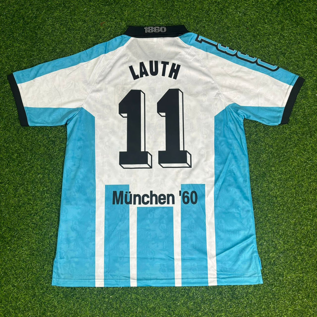 Benjamin Lauth 1860 Munich Retro Football Jersey Collection – Back View