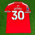 Manchester United New Season 2027 Jersey – Benjamin Šeško – Back View