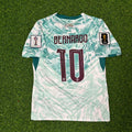 Bernardo Silva Portugal 2026 World Cup White Away Football Jersey – Back View