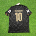 Bernardo Silva #10 Portugal 2026 World Cup Black Football Jersey – Back View