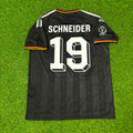 2002 Germany World Cup Bernd Schneider Black Special Retro Football Jersey – Back View