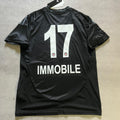 Ciro Immobile Besiktas Formasi Black Football Jersey – Back View
