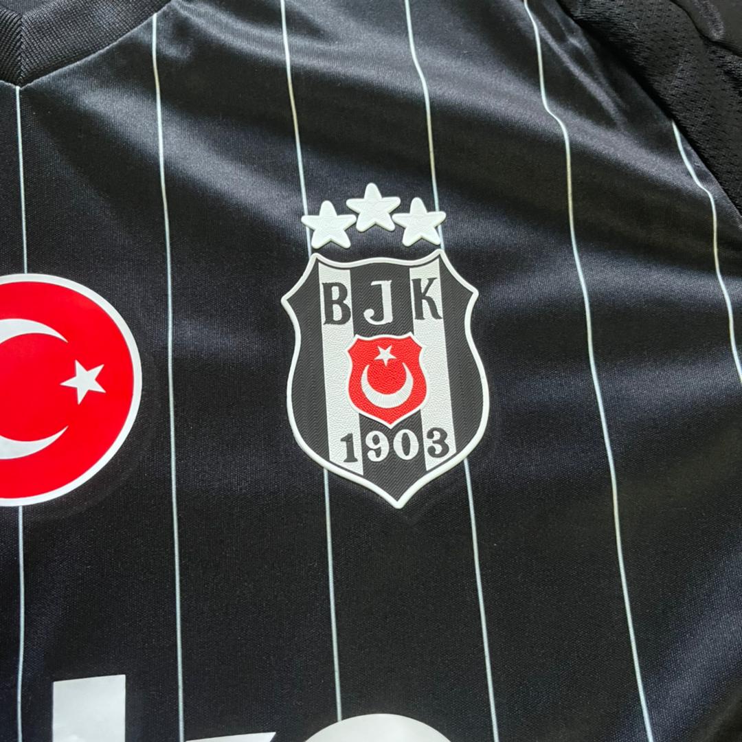 Ciro Immobile Besiktas Formasi Black Football Jersey – Detailed View