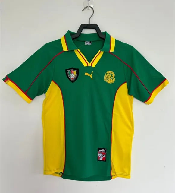 Cameroon Retro 1998 World Cup Jersey – Back View