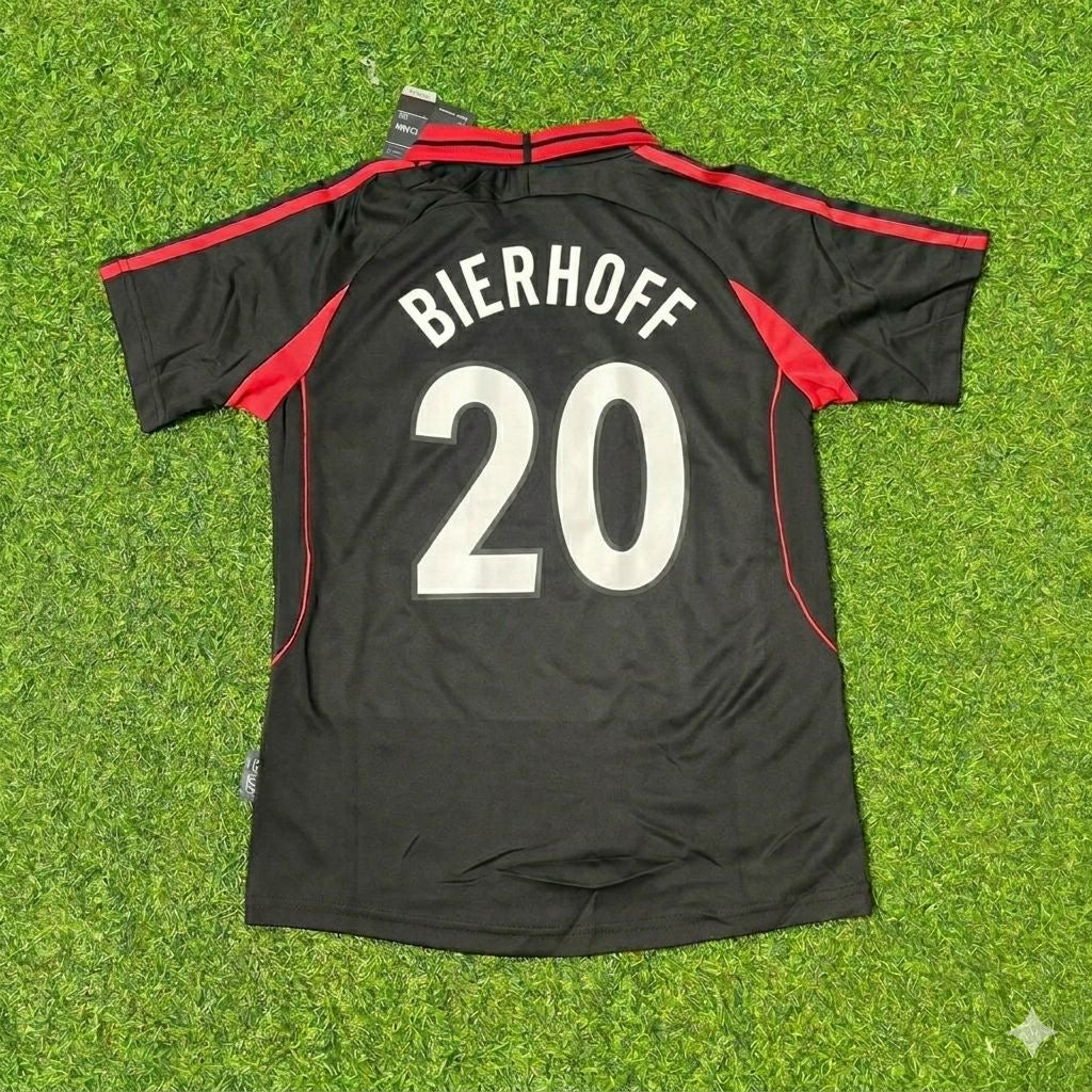 2000/01 Oliver Bierhoff #20 AC Milan Away Retro Football Jersey – Back View