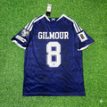 Scotland 2026 World Cup Football Jersey – Billy Gilmour – Back View