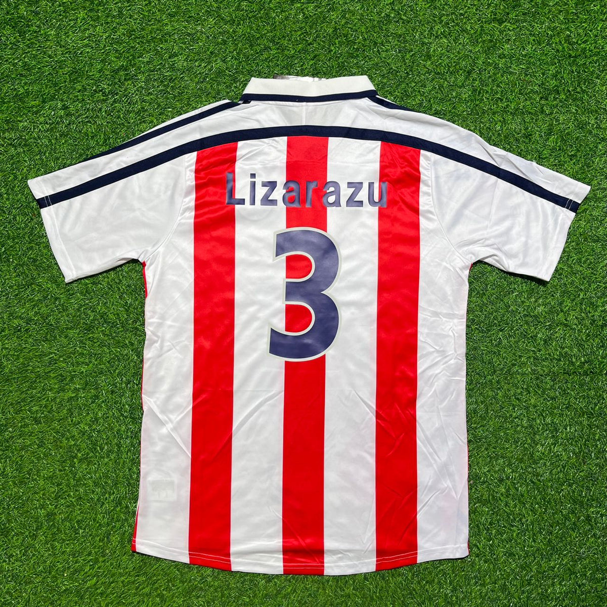 Bixente Lizarazu Bayern Munich 2000 2001 Kit Jersey – Back View
