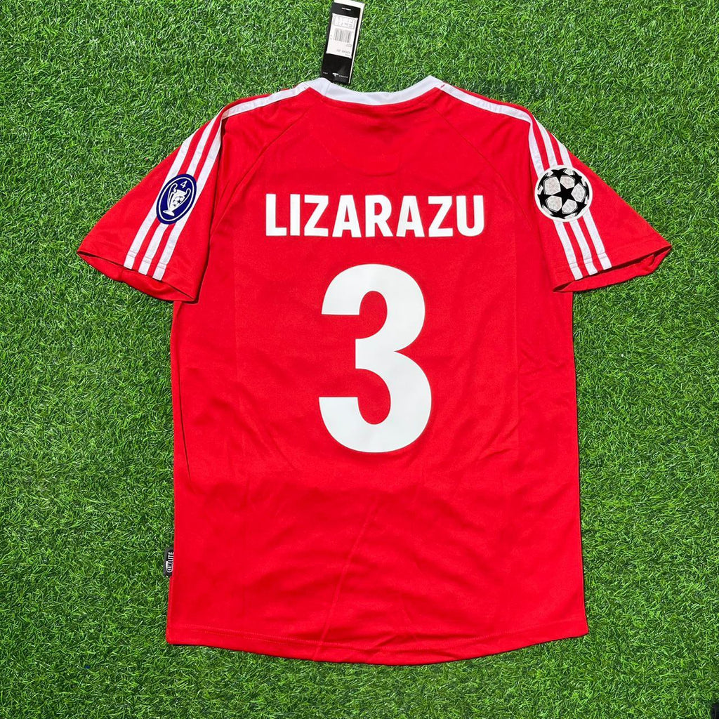 Bixente Lizarazu FC Bayern Munich 2000-2001 Retro Jersey | Kit | – Detailed View