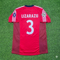 Bayern München 2002/2003 Season Home Red Retro Jersey – Bixente Lizarazu – Back View