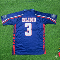 Ajax 1997/98 Retro Football Jersey – Danny Blind – Back View