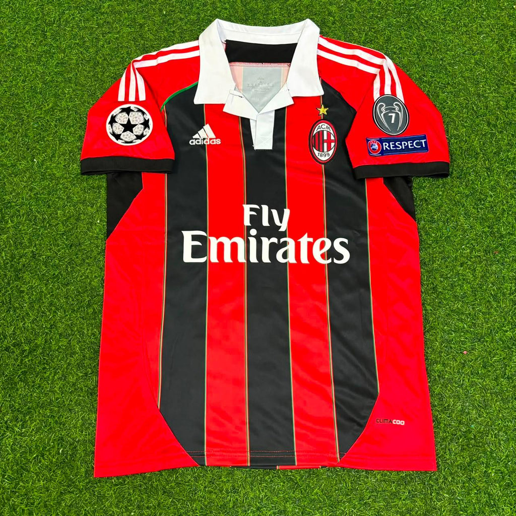 Bojan Krkic – AC Milan 2012/13 Home Retro Kit Jersey – | | – Front View