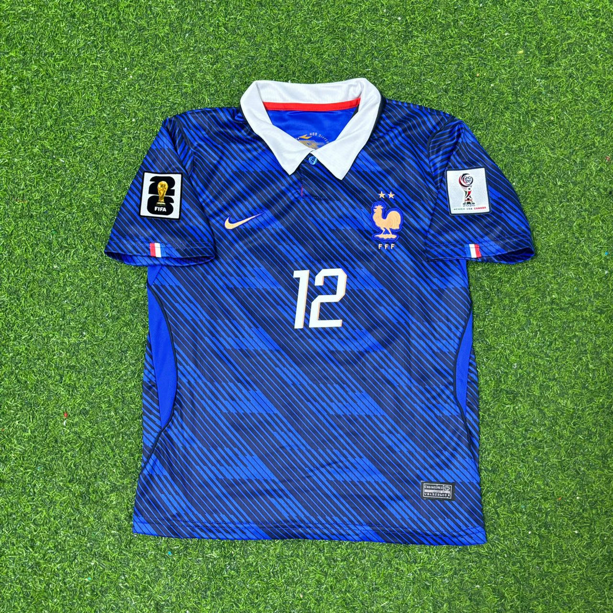 Bradley Barcola France 2026 World Cup Kids Blue Football Jersey – 4