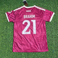 Brahim Diaz Pink Jersey – Back View