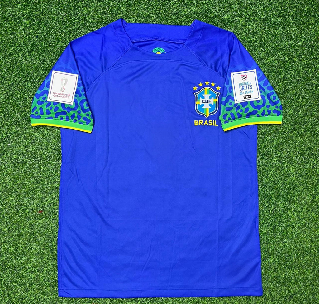 2022 Brazil World Cup Football Jersey – Back View