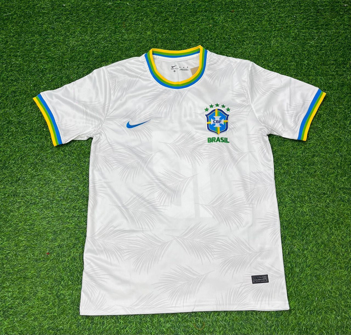 Raphinha Brazil 2026 White Football Jersey – Front View