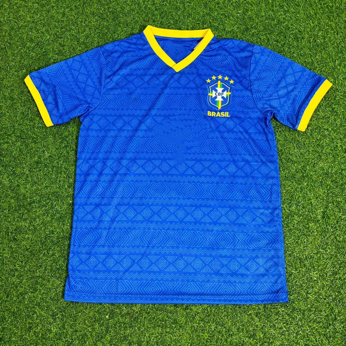 Brazil 2026 World Cup Blue New Season Football Jersey – Back View