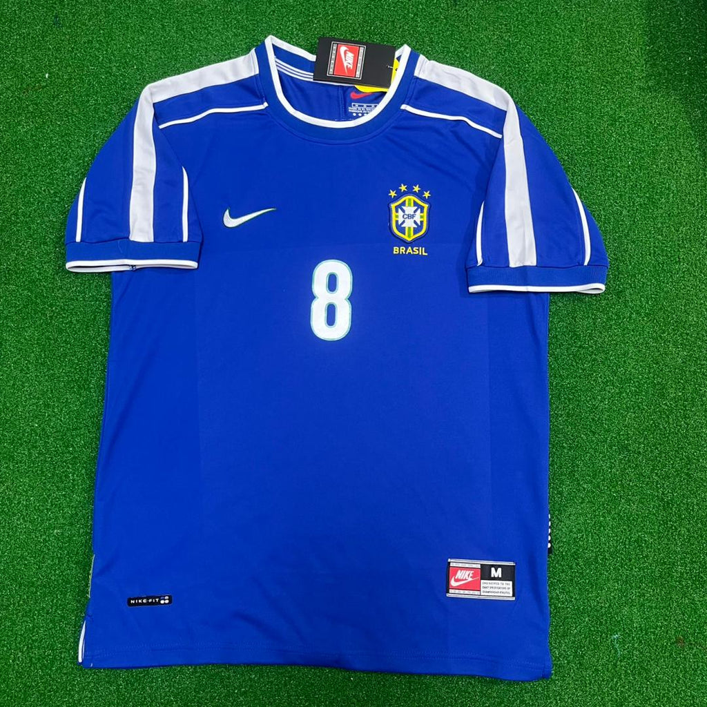 Kaka Leite – Brazil Blue Retro Kit Jersey – | | – Detailed View
