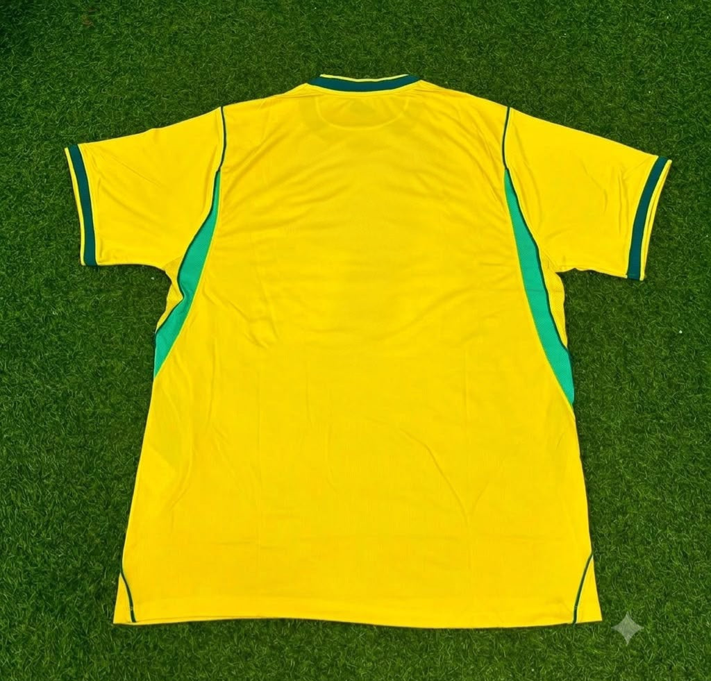 Brazil Commemorative Special Retro Football Jersey – Back View